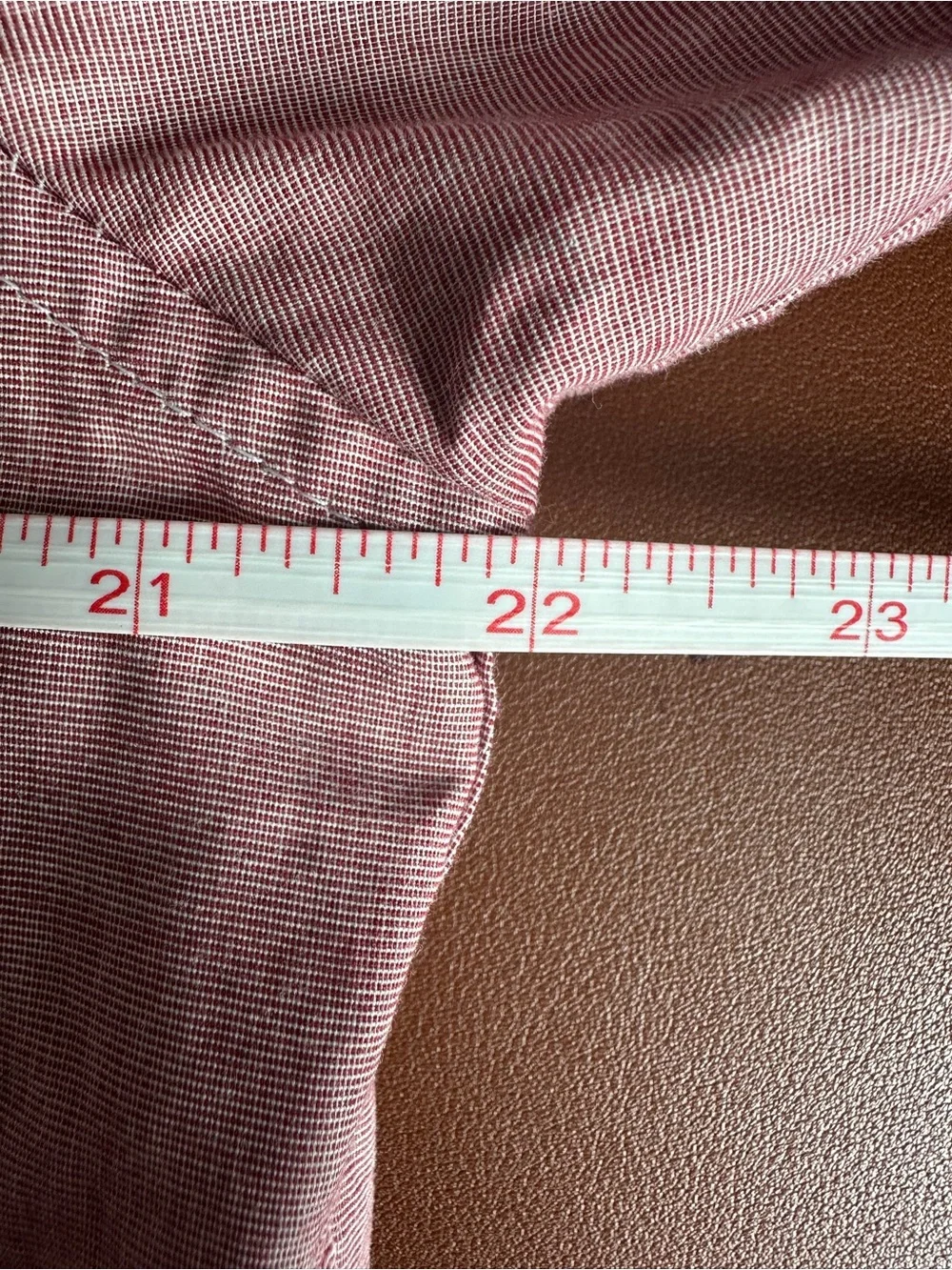 J. Crew Men's Button-Down Shirt in Rose 100% Cotton size Large